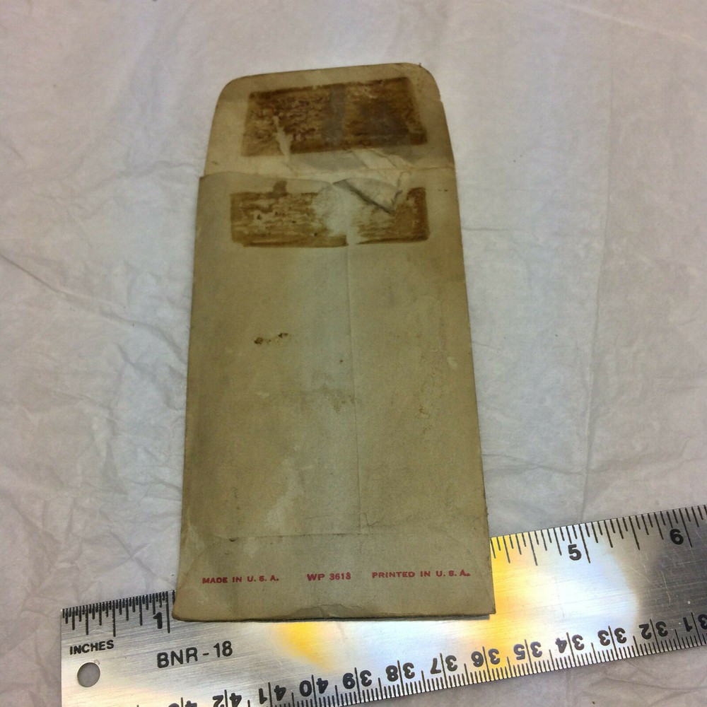 Vintage Studebaker Car Part Package Envelope ONLY Advertising