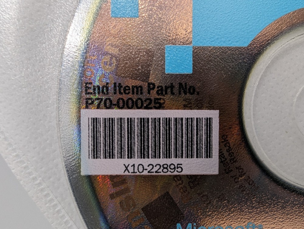 Microsoft Licensing Windows Server 2003 Web Edition CD Disc December 2003