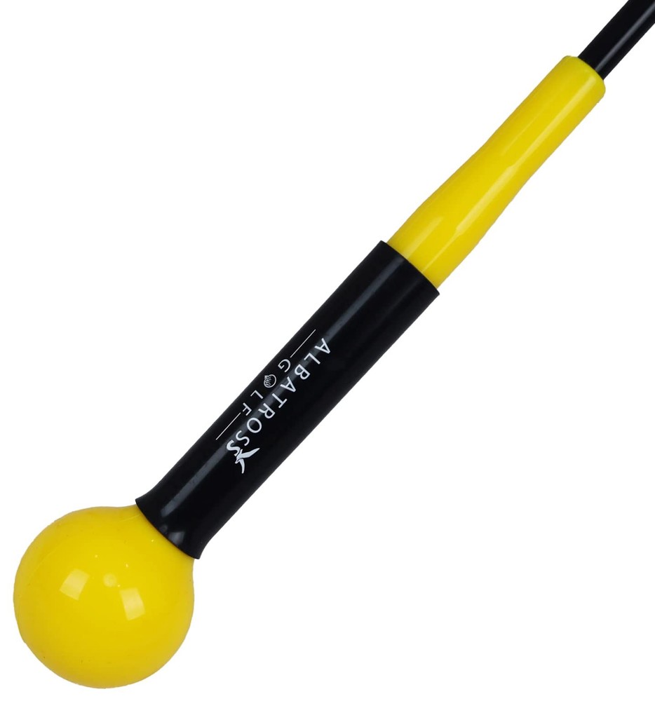 Golf Training Aid Golf Swing Trainer, 48-Inch, Yellow