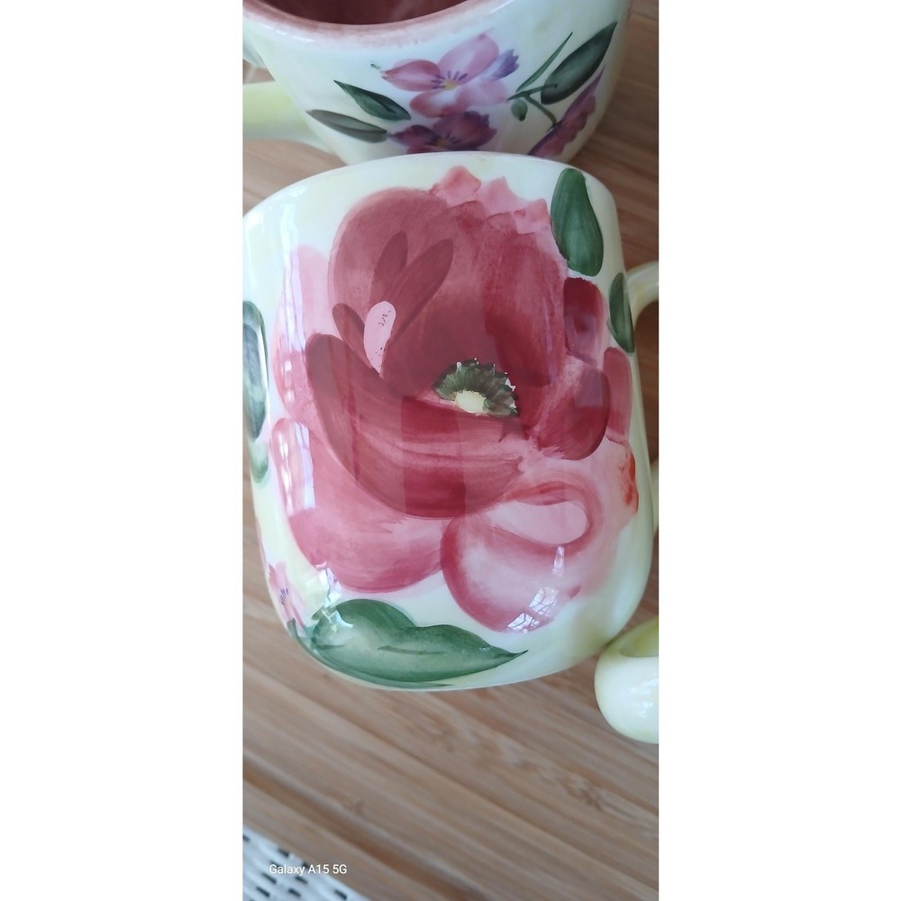 Pfaltzgraff Flower Market Mugs