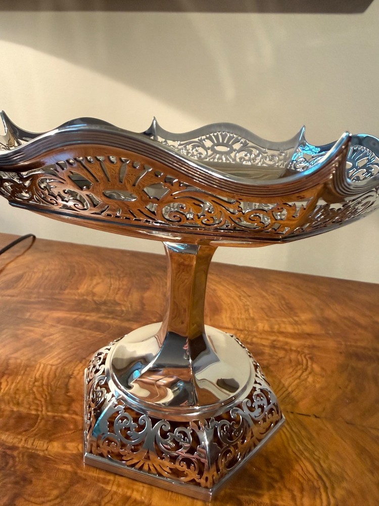 sterling silver tazza