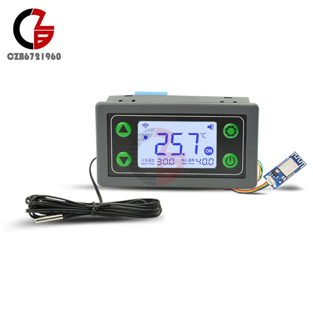 WIFI Remote Thermostat Digital Smart Automatic Temperature Controller with Probe