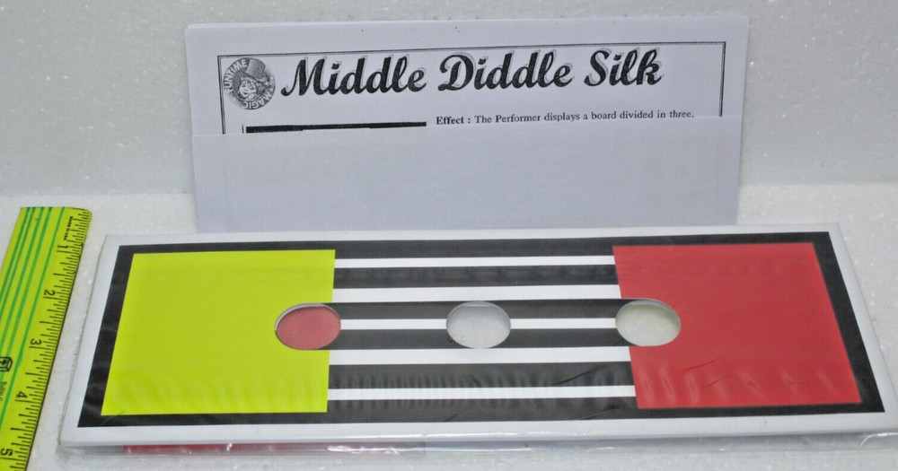 Middle Diddle Silk Magic Trick - Great for Kid Shows, Birthdays, No Skill Needed