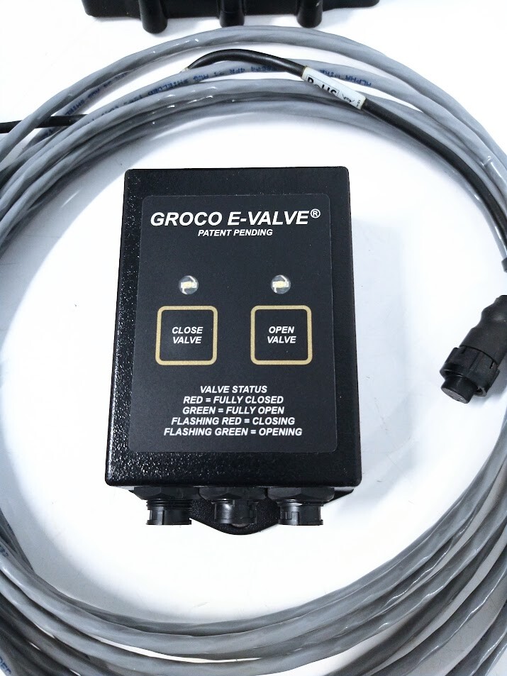 Groco RG-144-C, Electric Flange Seacock With E-Valve FBVE Control ( Incomplete )