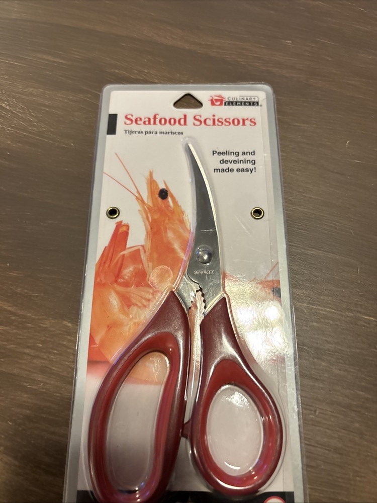 Culinary Elements Shrimp Scissors Sealed New