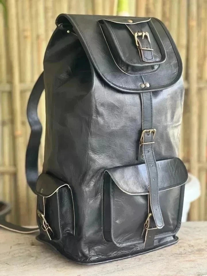 Quality Leather Bag Each bag is individually made using goat leather by expert