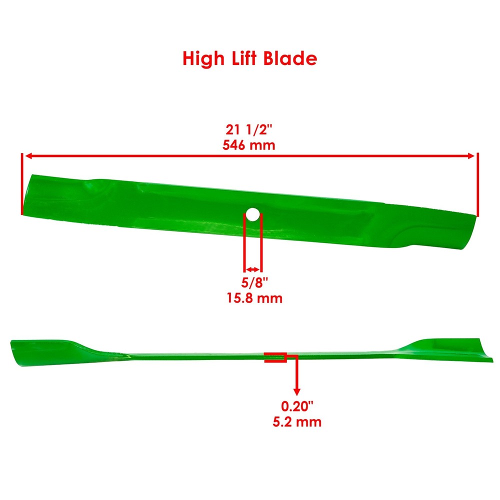 42" Deck Blades For Exmark Quest E-Series / Quest S-Series Zero-Turn Mower