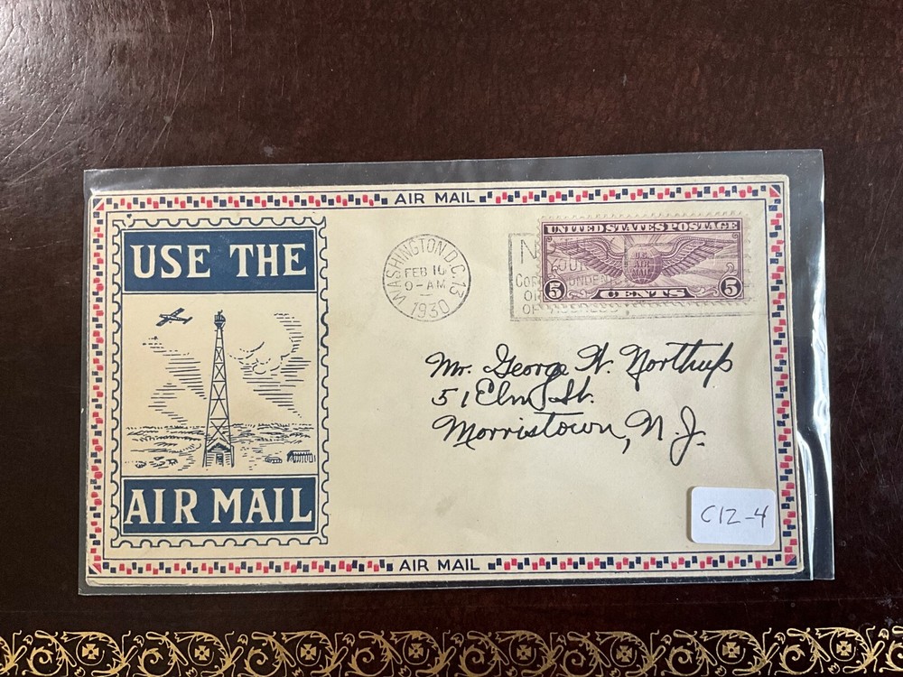 FDC C12-4 Roessler CV $150