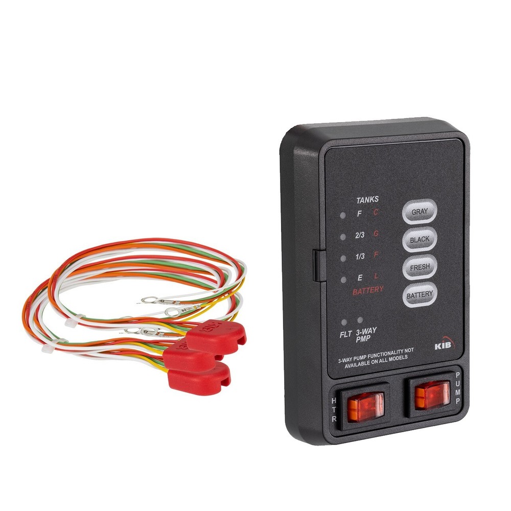 RecPro RV KIB Tank Sensor Panel | Monitor Black Gray Fresh Water | Wire Harness