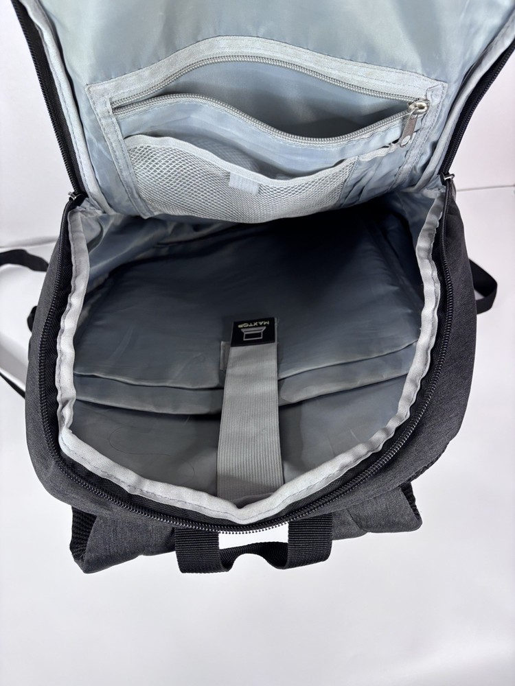 MAXTOP Deep Storage Laptop Backpack with USB Charging Port Water Resistant