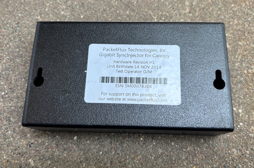 Packetflux Gigabit Syncinjector for Canopy (A) Cambium