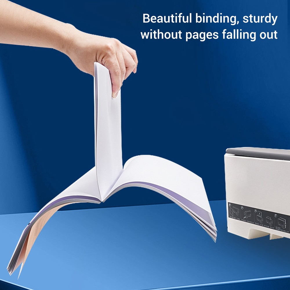 2-Thermal Binding Machine 280 Sheets Capacity Book Binder For A4 A5 Paper