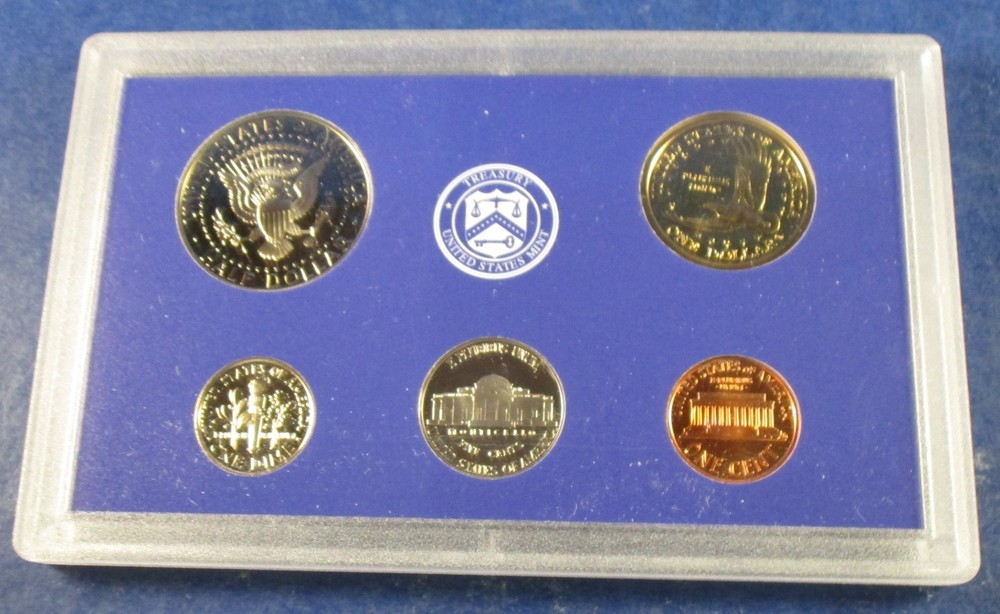 2001 Clad Proof Set w/ OGP - 10 Coins (02)