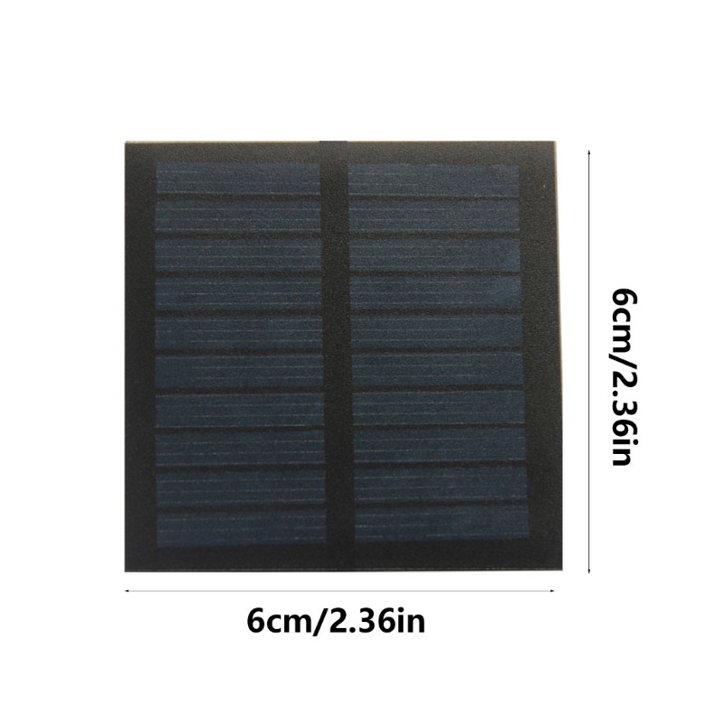 Solar Panel Battery Charging Adapter Solar for 3.7-5V Tablet Panel Solar Toy