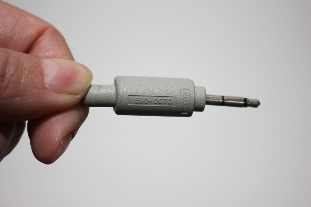 Vintage APPLE MAC MACINTOSH Wired Computer Plain Talk Microphone - 590-0670