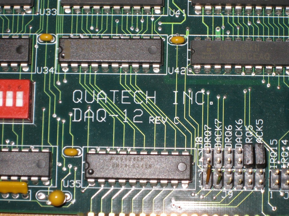Quatech Inc. DAQ-12 Rev. C ISA Card - UNTESTED