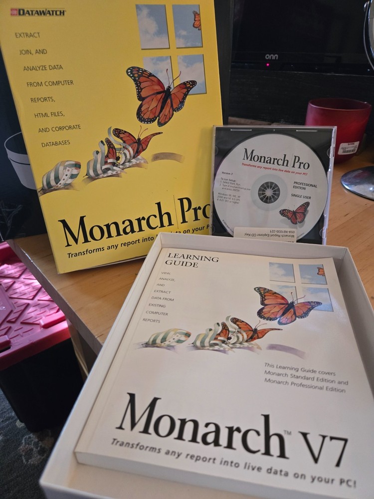 Datawatch Monarch Pro Software V7