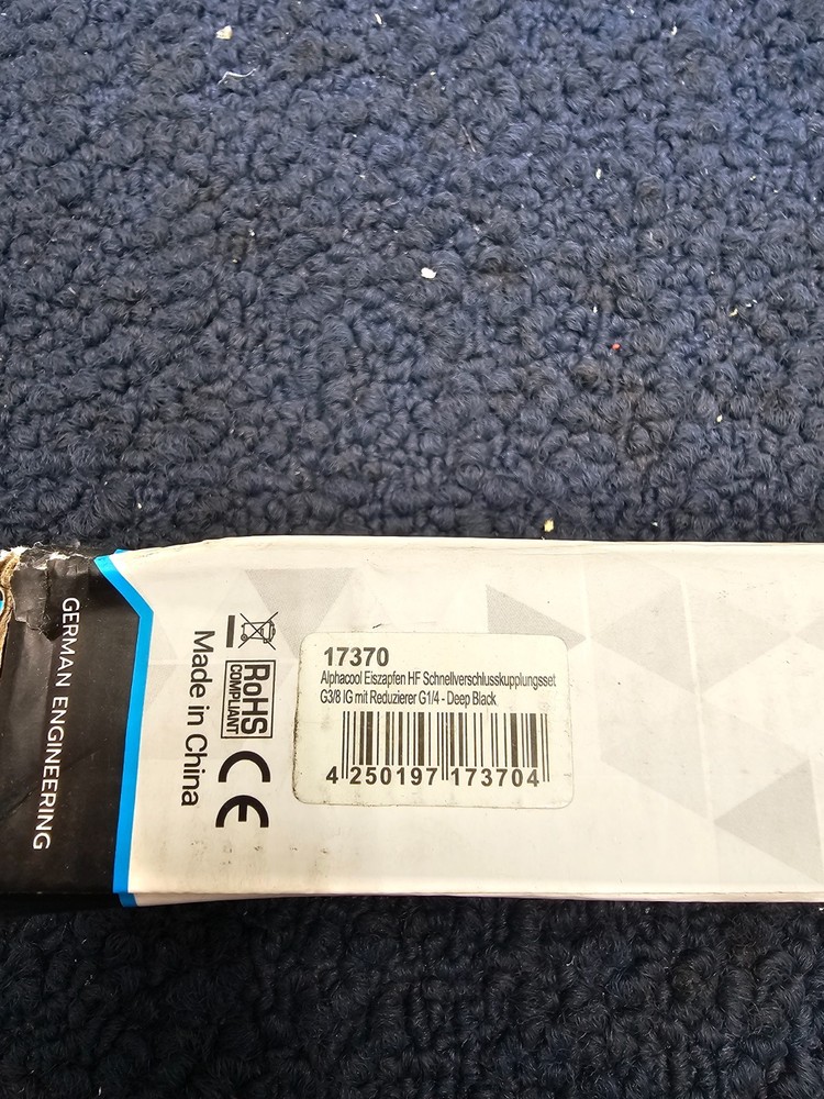 ALPHACOOL 17370: Eiszapfen HF Quick Release Connector G3/8 Inner Thread
