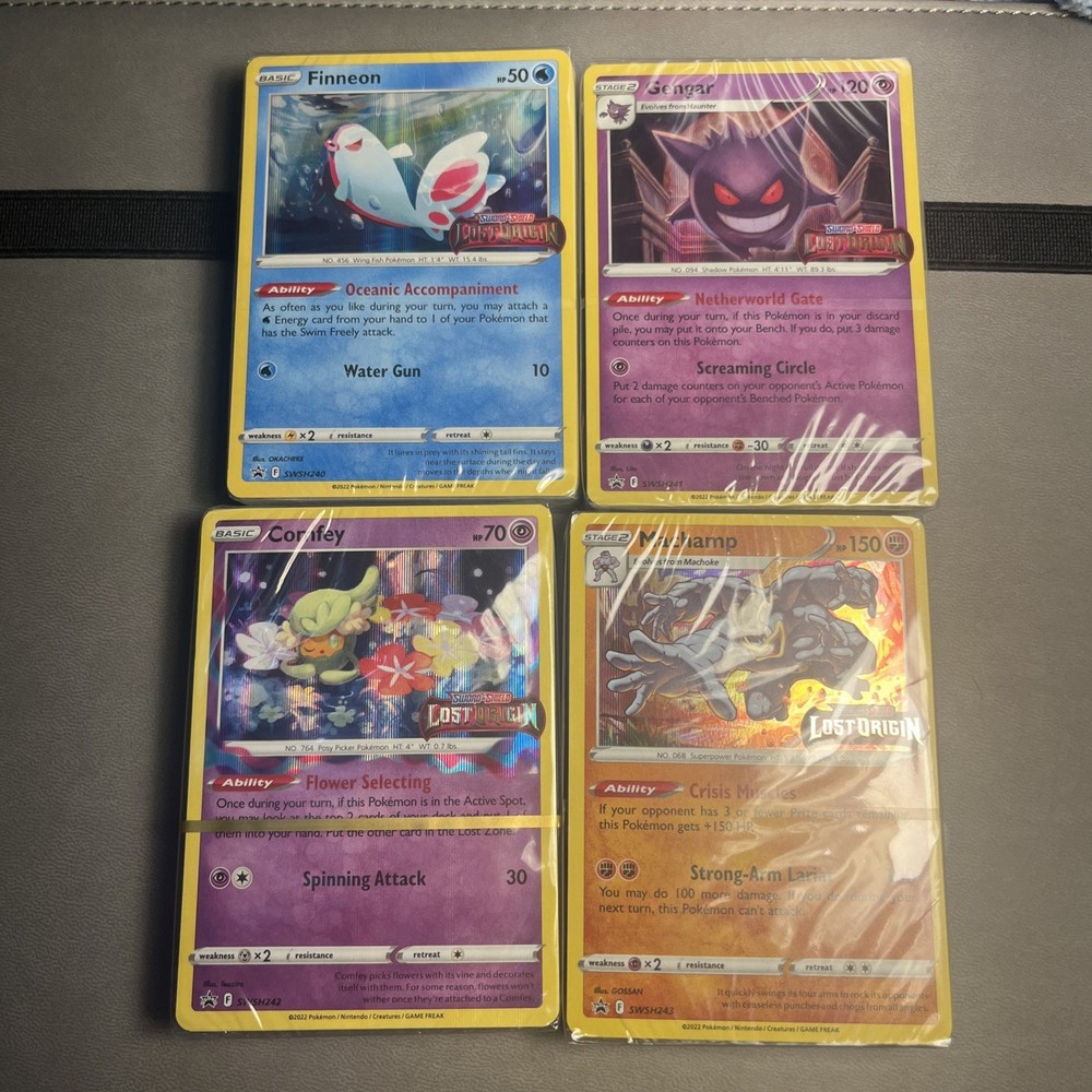 Pokemon Lost Origin Prerelease Battle Decks (Gengar, Machamp, Finneon OR Comfey)