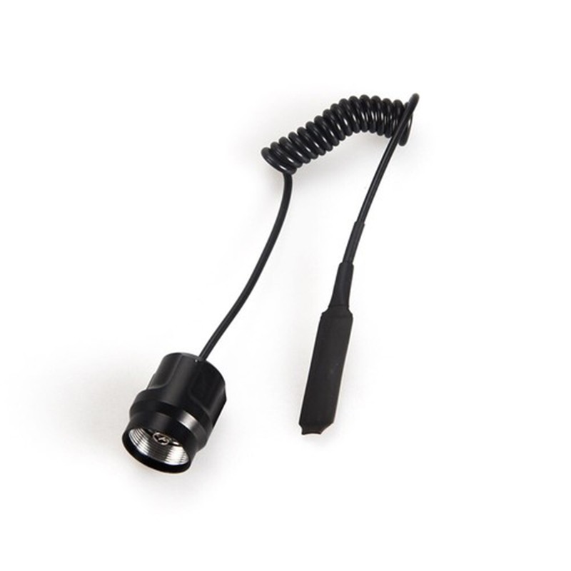 Hunting LED Flashlight Optics Torch Offset 20mm Rail Mount Rechargeable Light