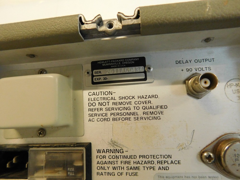 HEWLETT PACKARD 43114A DIGITAL DELAY GENERATOR (LSM21)