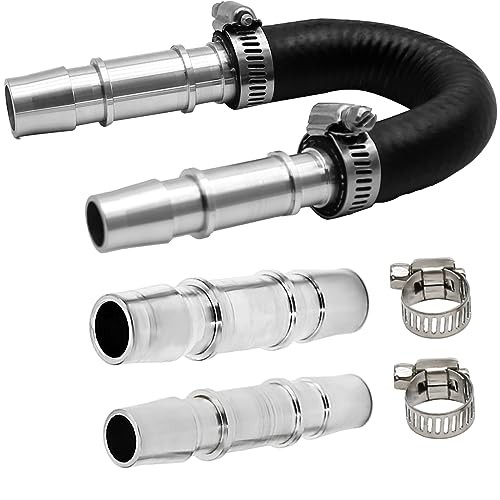626-001 Upgrade Aluminum Engine Heater Core Bypass Kit, Engine Heater Core