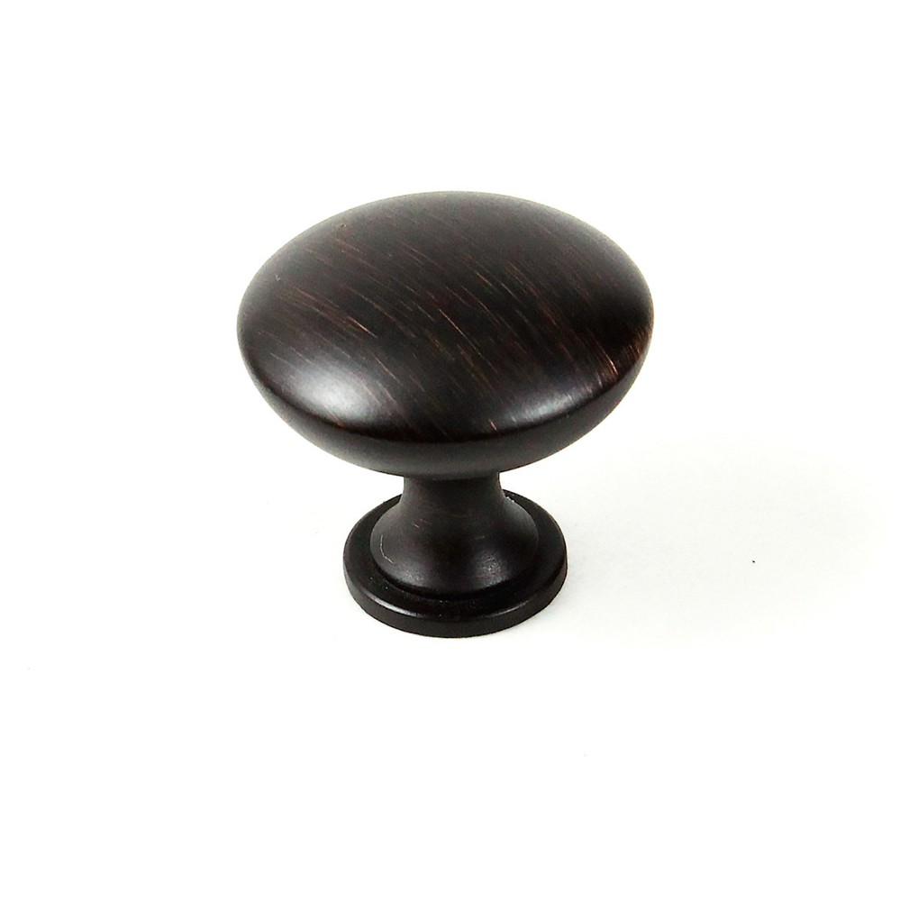 Mushroom Knob *Oil Rubbed Bronze* Kitchen Bath Cabinet Hardware Pull Handle