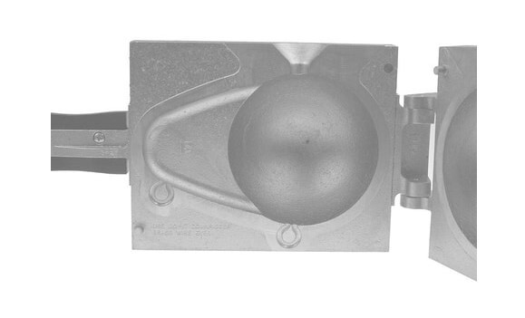 Do-It Downrigger Ball Sinker Mold, Sz: 12 lb