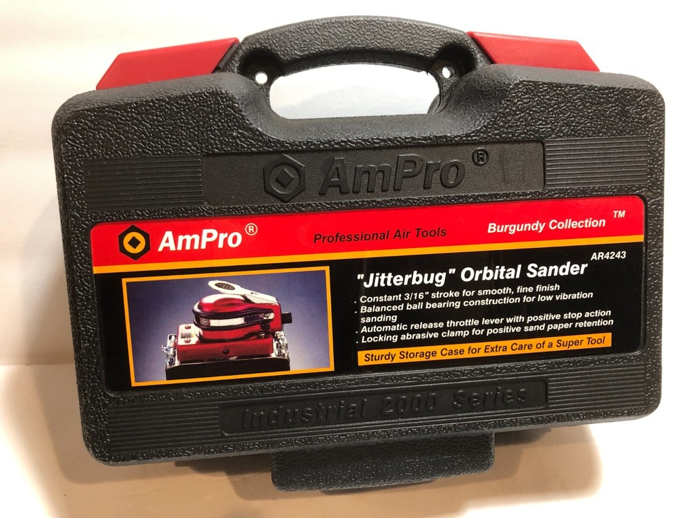 ~~AmPro~~ PROFESSIONAL JITTERBUG~~ Air Sander~ AR4243~