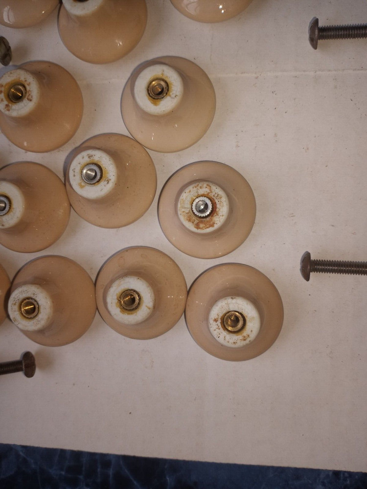 17 CABINET Hardware porcelain handles and knobs set