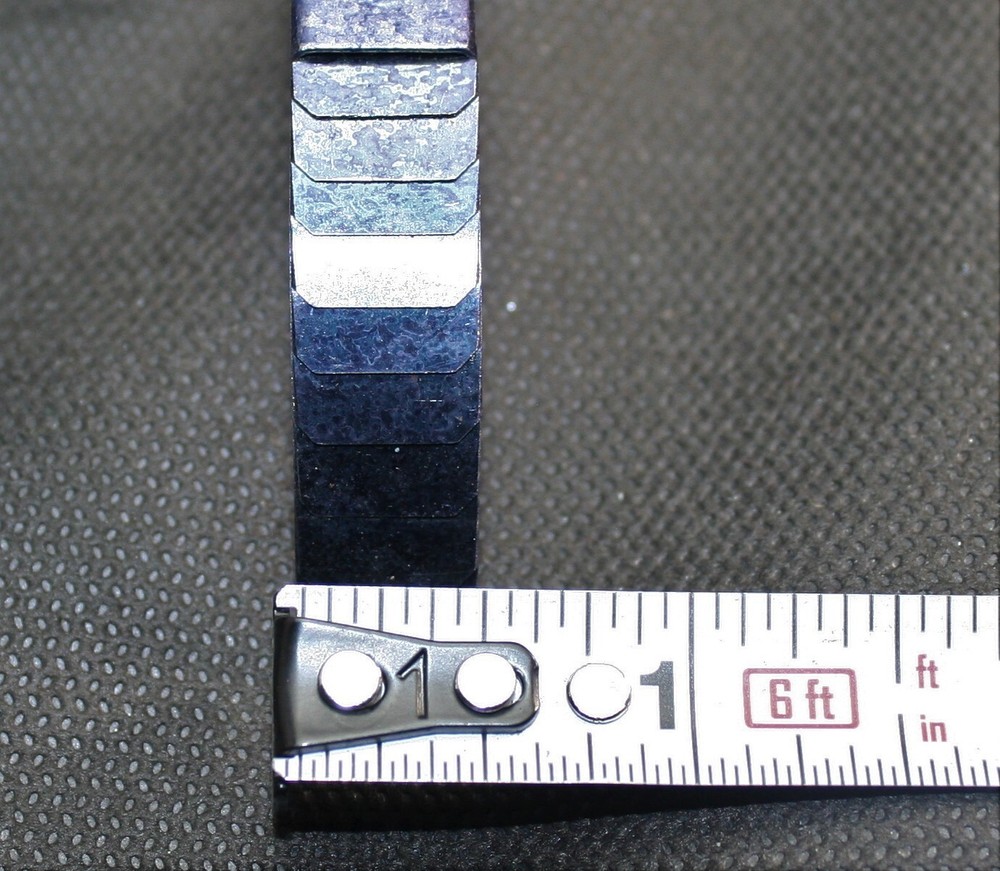 One (1) GB.C082630-00001 Spring, Knife Bar GOSS 3" Laminated Leaf Spring