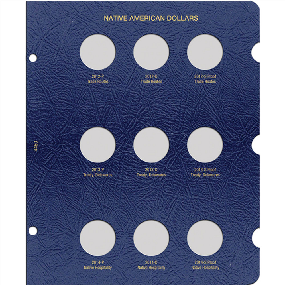 Whitman Page - Native American Dollar (4450)