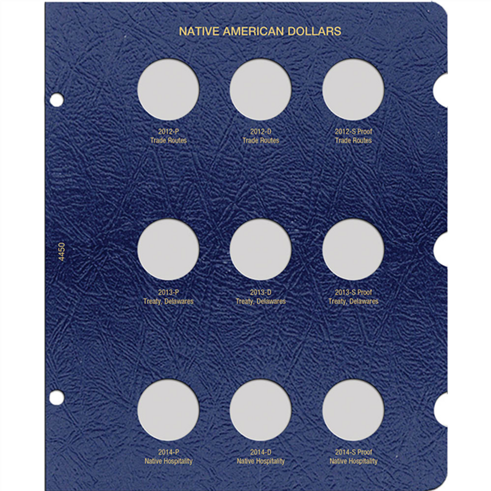 Whitman Page - Native American Dollar (4450)