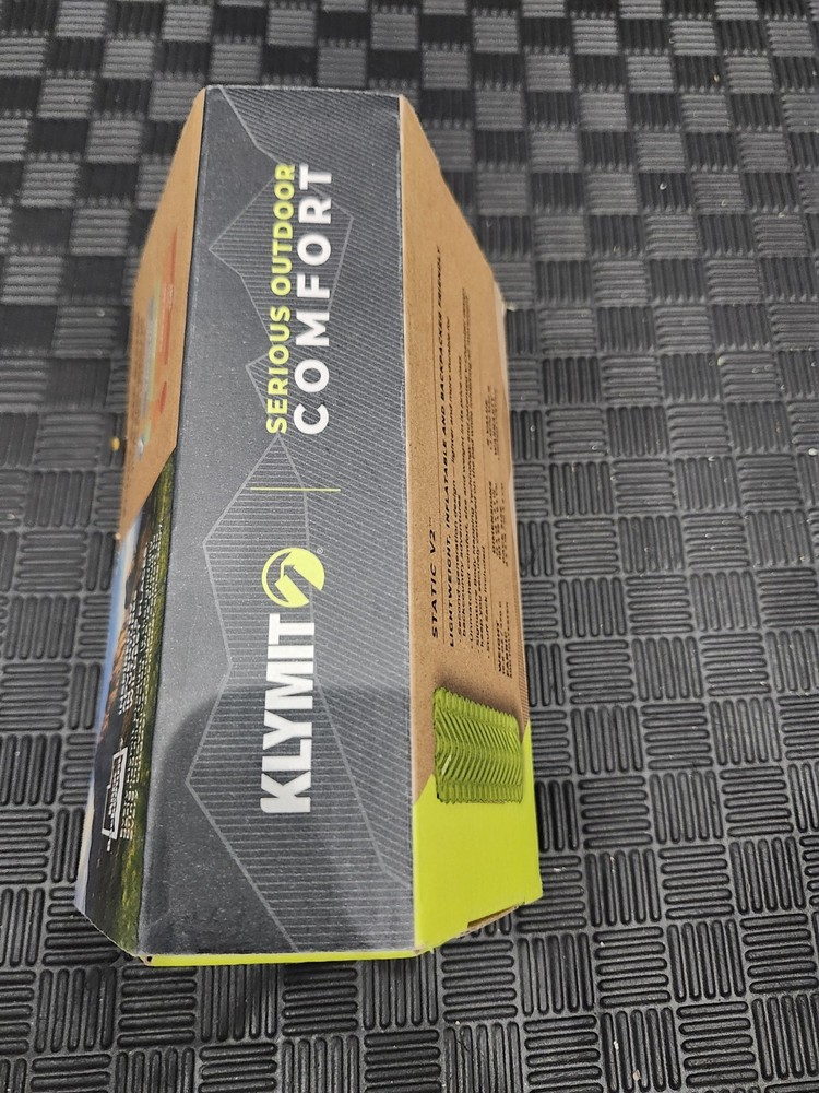 Klymit Static V2 Sleeping Pad Green Regular