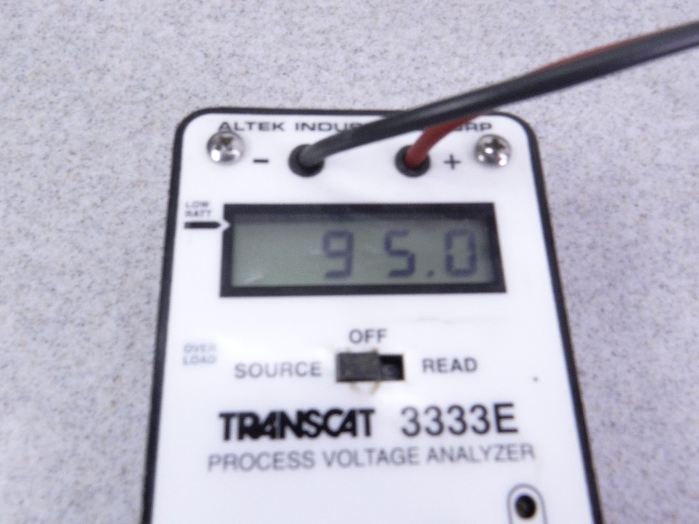 Altek Transcat 3333E Process Voltage Analyzer w/ Leads