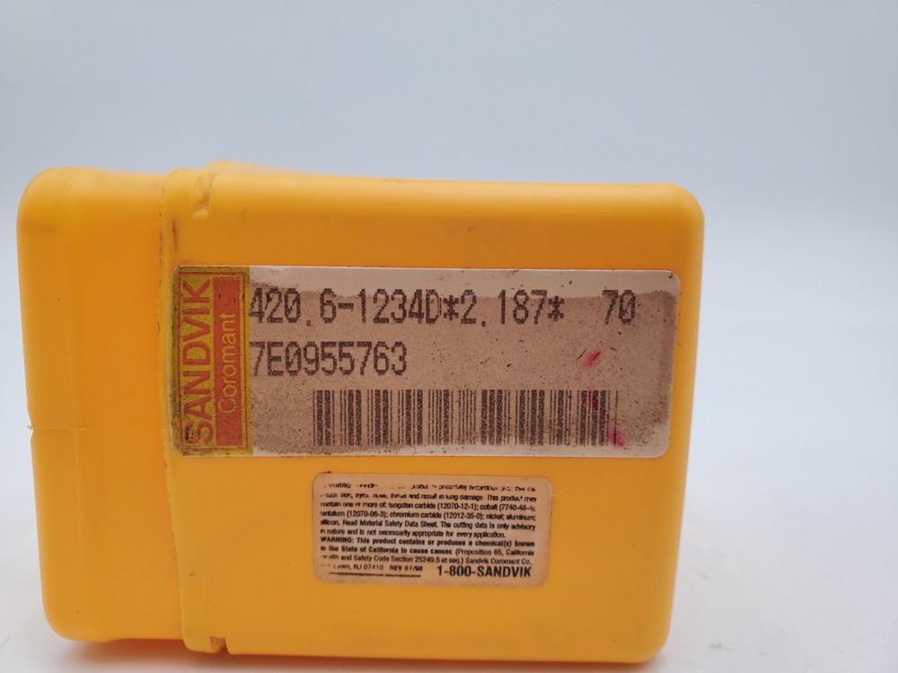 NEW Sandvik 420.6-1234D*2.187* 70