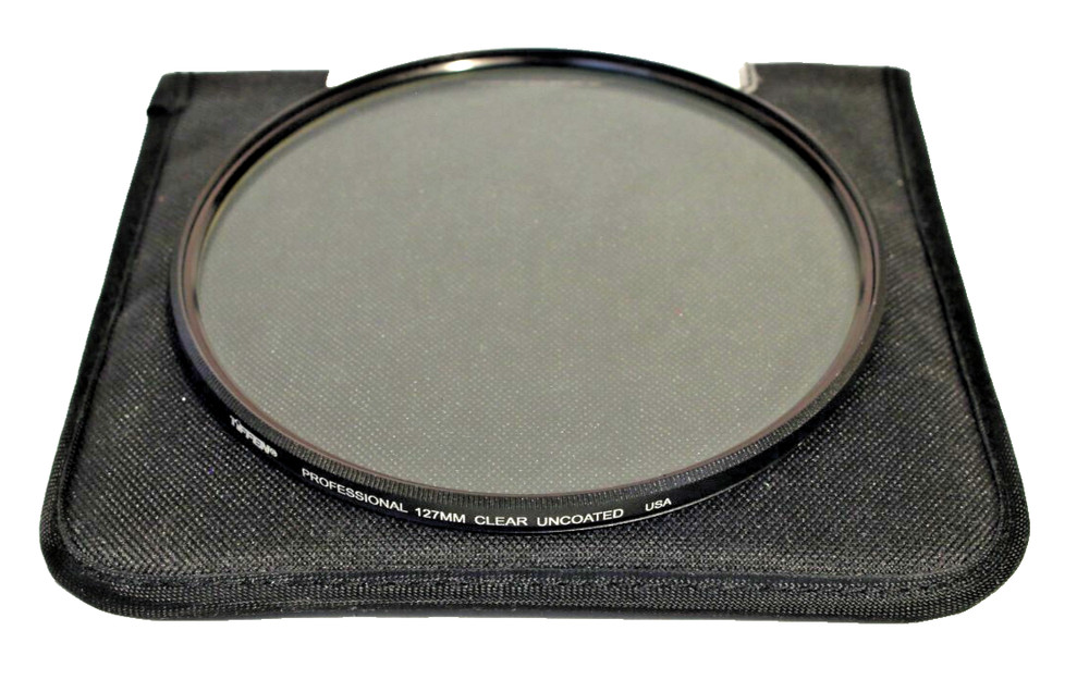 Tiffen 127mm Clear Uncoated Filter - BRAND NEW -