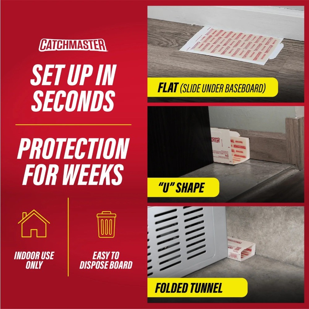 Catchmaster Value Pack Solid Home Pest Traps 12 Count