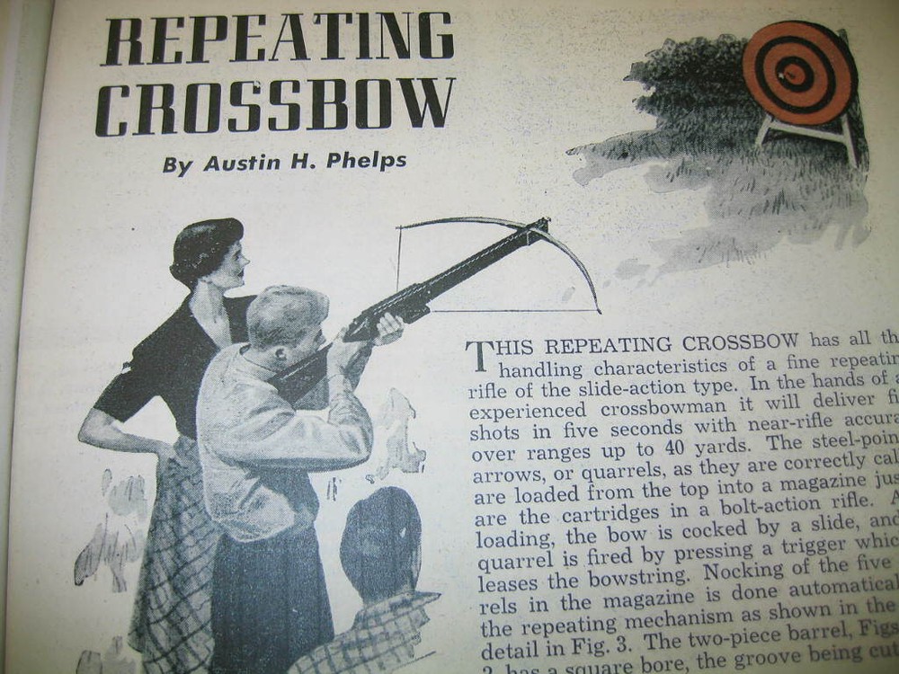 EZbuild 6 DIFFERENT Archery Plans CROSSBOW CROSS BOW 35
