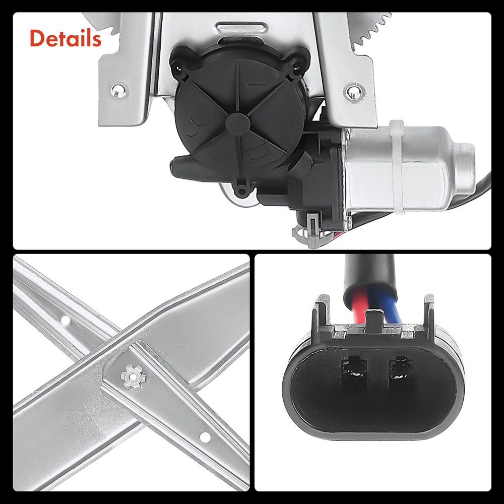 Power Window Regulator with Motor for Dodge Durango 2004-2006 Front Driver Side