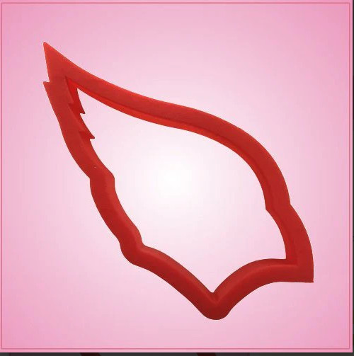 RED CARDINAL HEAD COOKIE CUTTER