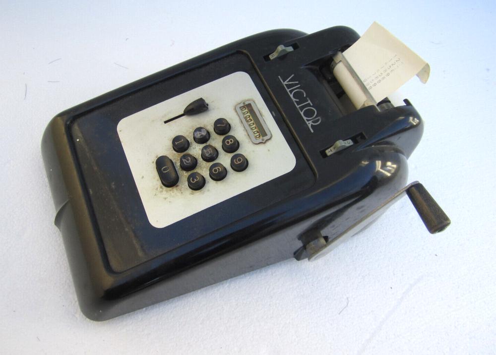 Vintage "Victor" adding machine