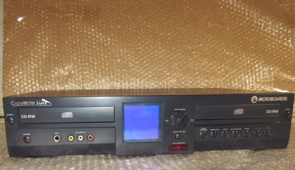 CD Recorder Duplicator • MicroBoards CopyWriter Live - CWL-17894