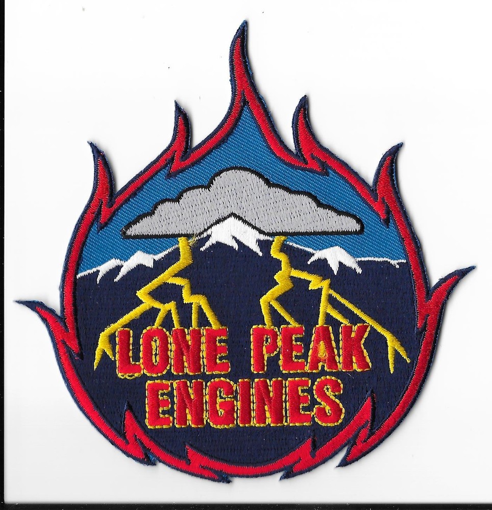 Lone Peak Engines, Utah Shoulder Patch V1