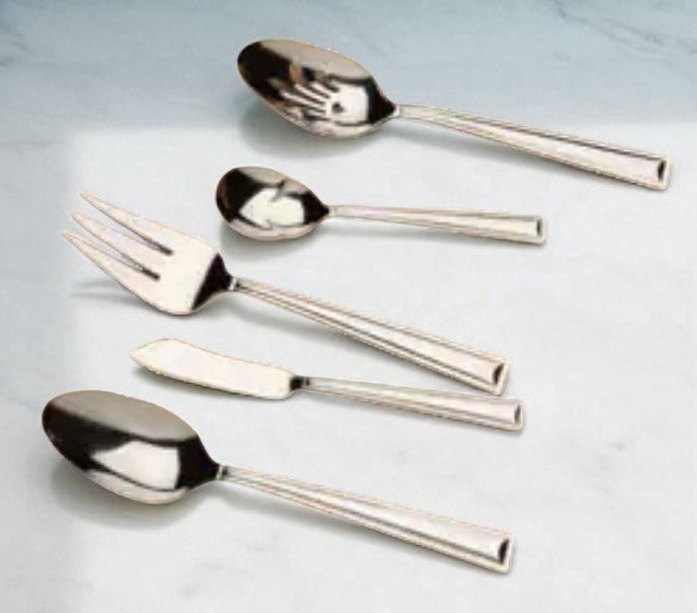 Gorham MARABELLA Stainless Glossy Flatware 5 Pc Hostess Serving Set