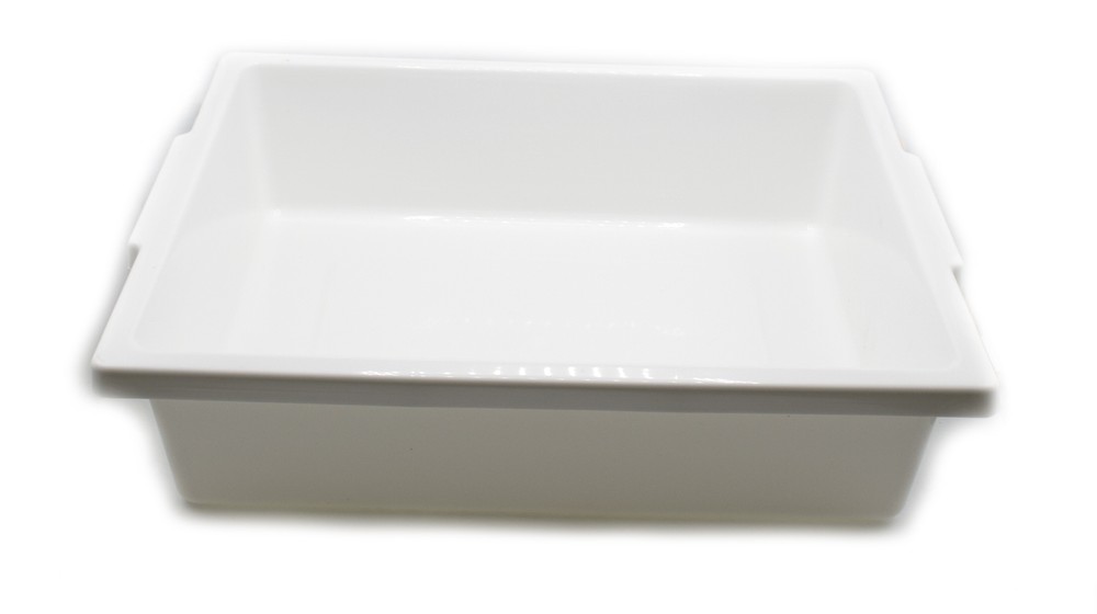 Utility Tray - Polypropylene Plastic - Size 21 x 17 x 5 Inches