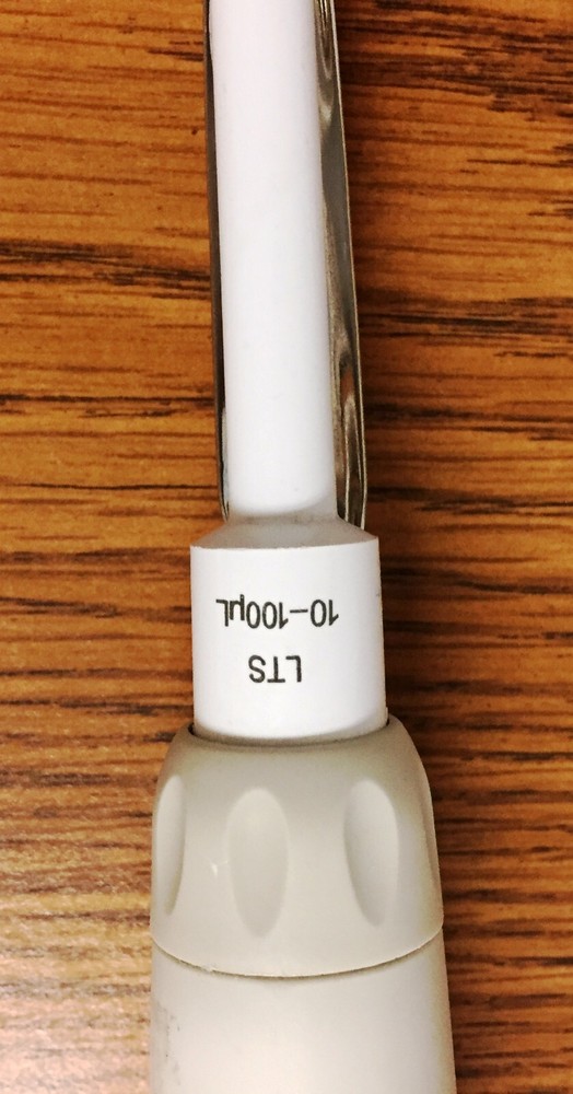 Rainin EDP3-Plus 10-100 ul Electronic Single Channel Pipette