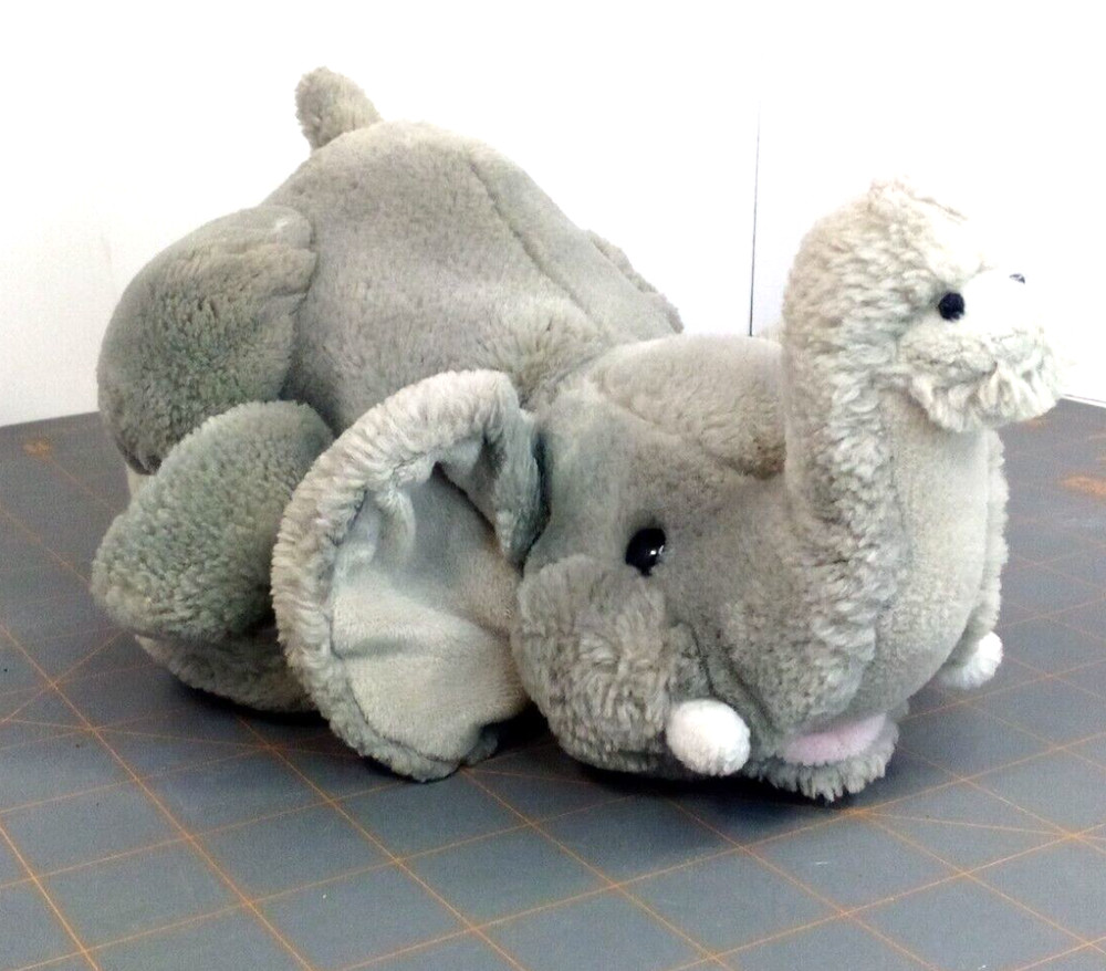 Plush Creations Inc Gray Elephant Hand Puppet