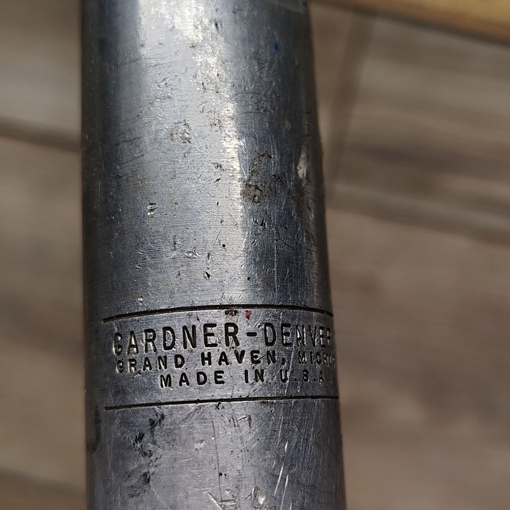Gardner Denver Pneumatic Inline Die Grinder with Jacobs Chuck