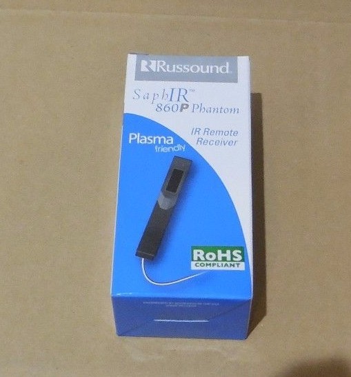 Russound 860P Phantom Phantom Plasma IR Infrared Receiver in Black